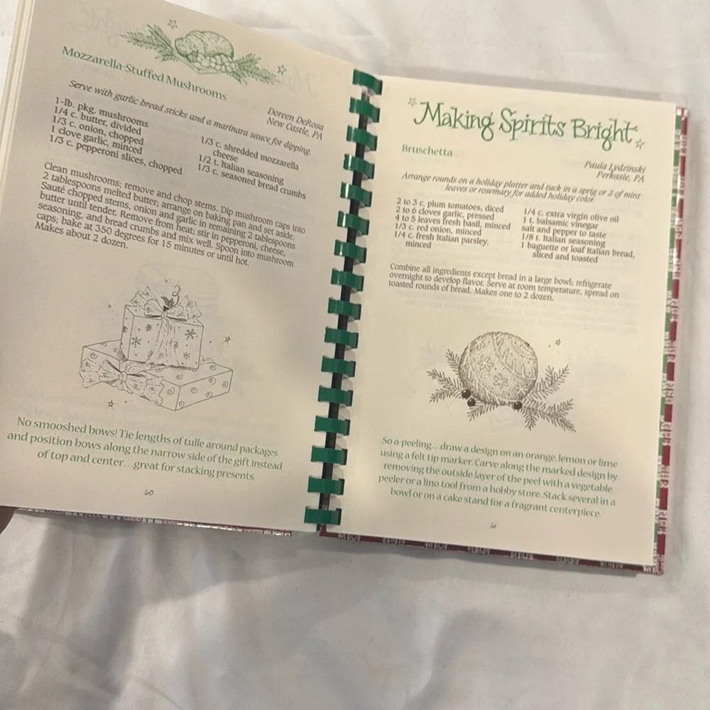 Vintage Christmas Holiday Cookbooks / Cookie Baking Cookbooks